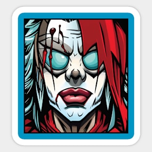 Bloody Clown Sticker